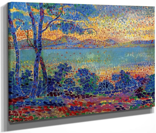 Provence Landscape1 By Henri Edmond Cross By Henri Edmond Cross