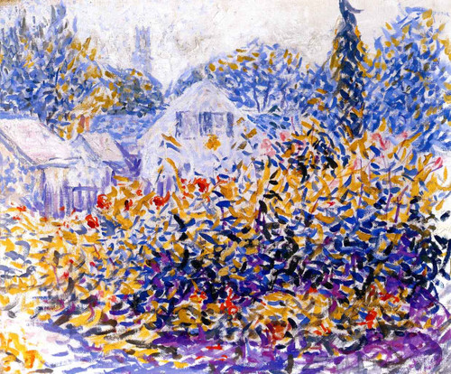 Provincetown Garden By Edwin Ambrose Webster Provincetown Garden By Edwin Ambrose Webster