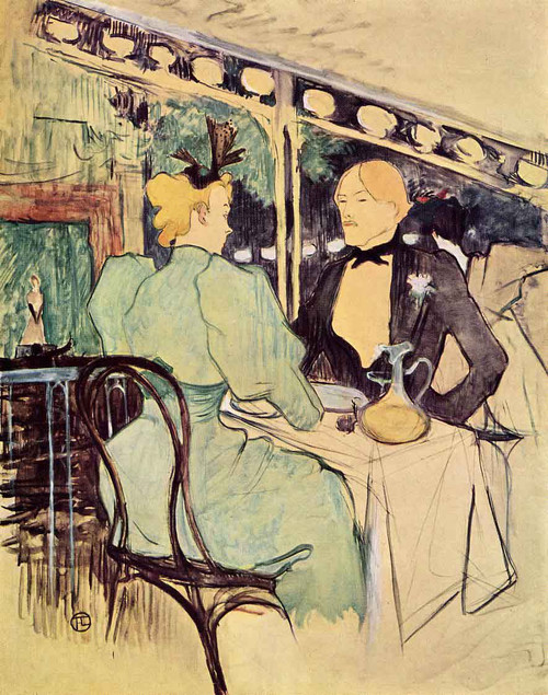 Aux Ambassadeurs, Gens Chics By Henri De Toulouse Lautrec
