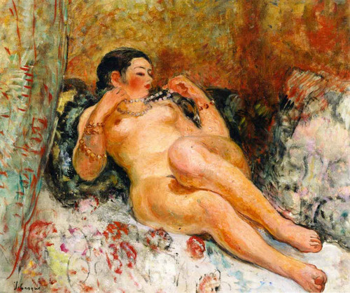 Reclining Nude4 By Henri Lebasque By Henri Lebasque