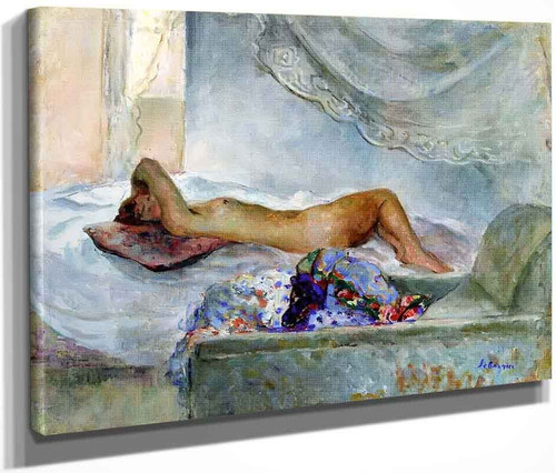 Reclining Nude By Henri Lebasque By Henri Lebasque