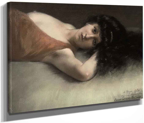 Reclining Nude By Pierre Carrier Belleuse By Pierre Carrier Belleuse