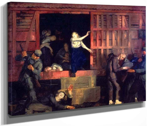 Return Of The Useless By George Wesley Bellows By George Wesley Bellows