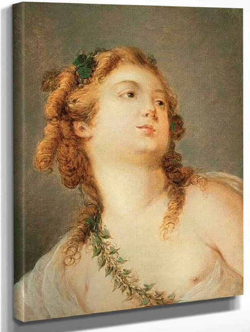 Bacchante By Jean Frederic Schall