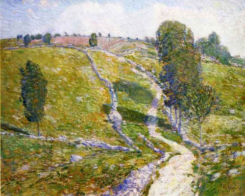 Road To The Land Of Nod By Frederick Childe Hassam  By Frederick Childe Hassam