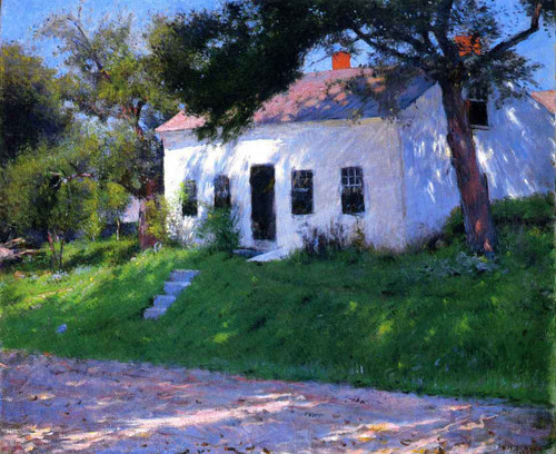 Roadside Cottage By Dennis Miller Bunker