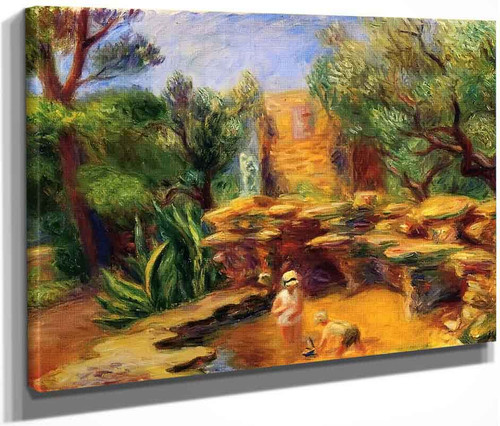 Rock Pool At Cytharis By William James Glackens  By William James Glackens