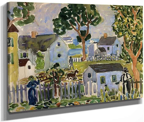 Rockport By Maurice Prendergast By Maurice Prendergast