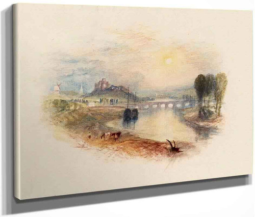 Rogers's 'Poems' Evening  By Joseph Mallord William Turner