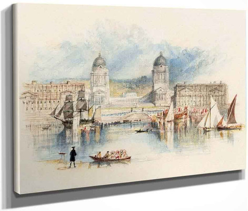 Rogers's 'Poems' Greenwich Hospital By Joseph Mallord William Turner