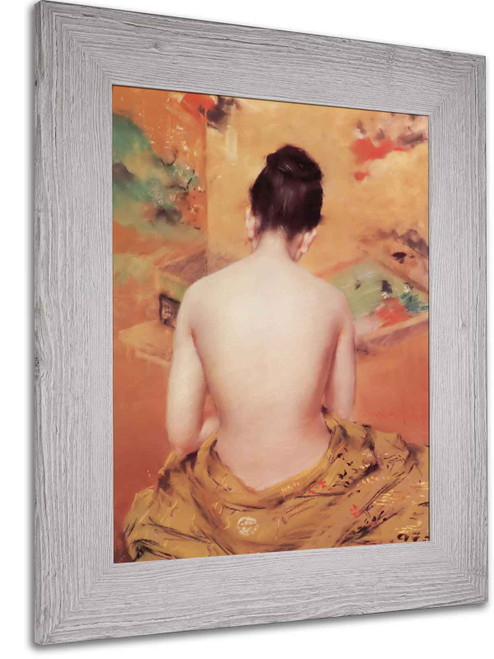 Back Of A Nude by William Merritt Chase