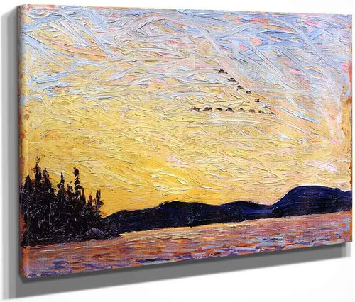 Round Lake, Mud Bay By Tom Thomson(Canadian, 1877 1917)