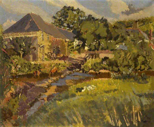 Rushford Mill By Walter Richard Sickert By Walter Richard Sickert