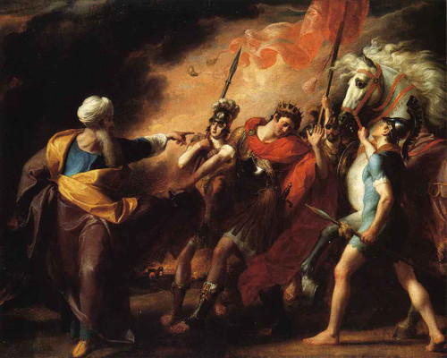 Saul Reproved By Samuel For Not Obeying The Commandments Of The Lord By John Singleton Copley By John Singleton Copley
