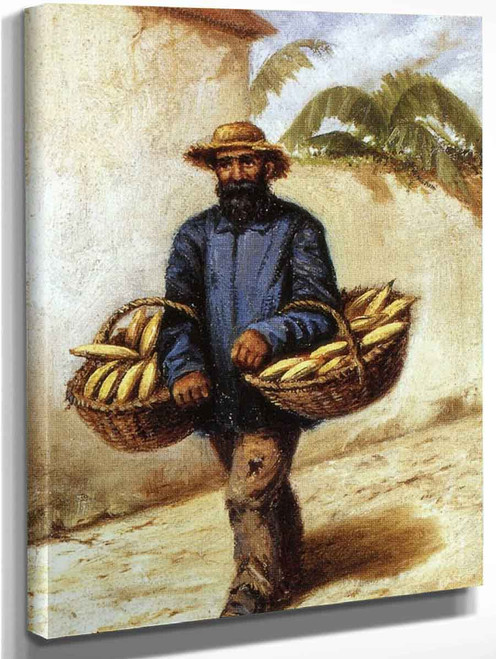 Banana Peddler Of Greenville, Mississippi By William Aiken Walker