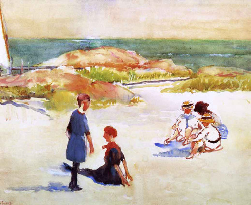 Seaside Play By Annie G. Sykes