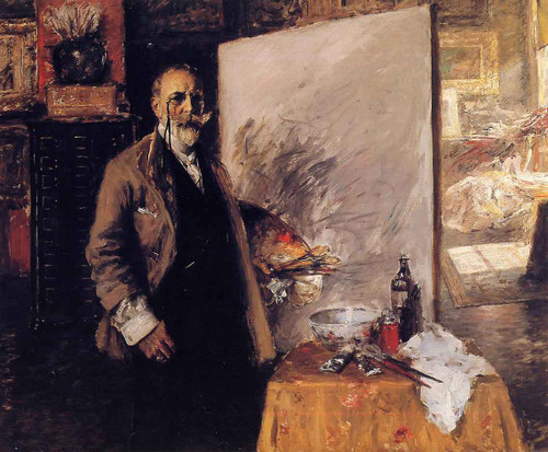 Self Portrait 2 By William Merritt Chase By William Merritt Chase