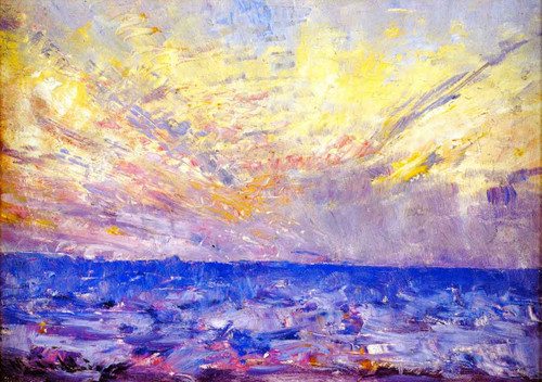 Setting Sun By Frederick Mccubbin