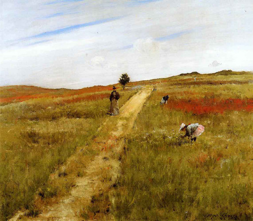 Shinnecock Hills(Also Known As Shinnecock Hills Autumn) By William Merritt Chase(American, 1849 1916) By William Merritt Chase(American, 1849 1916)