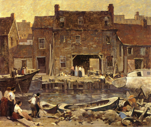 Ship Chandler's Row By Robert Spencer
