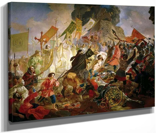 Siege Of Pskov By Karl Pavlovich Brulloff, Aka Karl Pavlovich Bryullov By Karl Pavlovich Brulloff