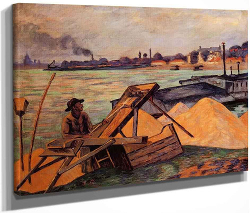 Sifting Sand By Armand Guillaumin