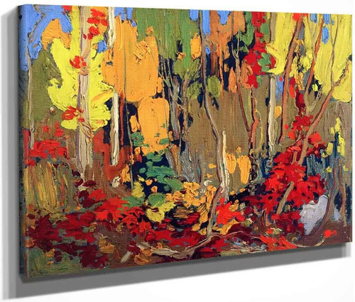 Sketch For Autumn's Garland By Tom Thomson