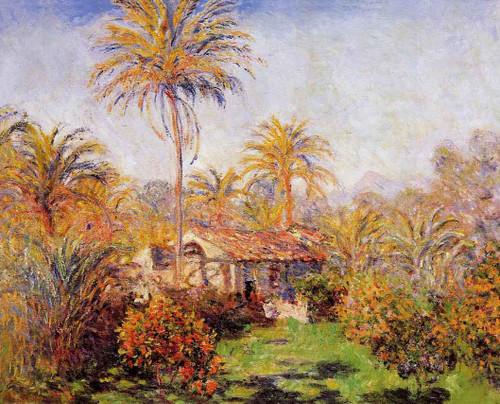 Small Country Farm In Bordighera By Claude Oscar Monet
