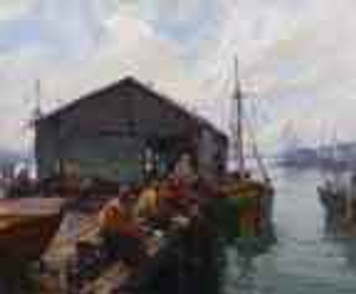 Smelt Fisherman, Gloucester Harbor By Emile Albert Gruppe Smelt Fisherman, Gloucester Harbor By Emile Albert Gruppe
