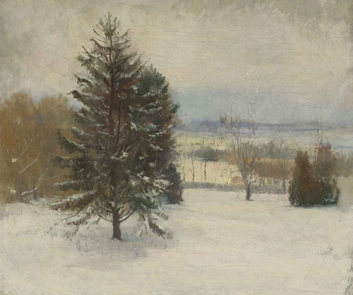 Snow By John La Farge By John La Farge