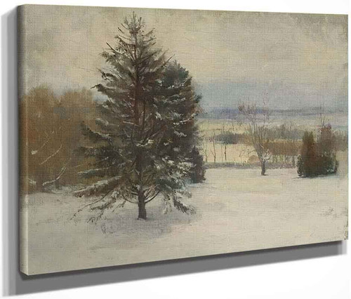 Snow By John La Farge By John La Farge