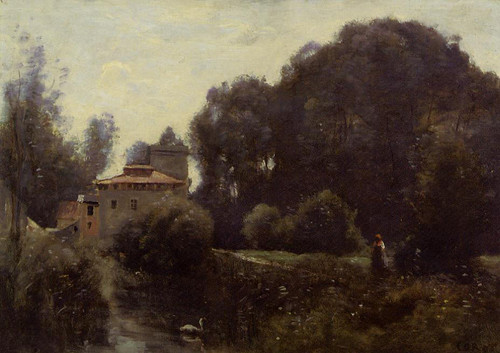 Souvenir Of The Villa Borghese By Jean Baptiste Camille Corot By Jean Baptiste Camille Corot Souvenir Of The Villa Borghese By Jean Baptiste Camille Corot By Jean Baptiste Camille Corot