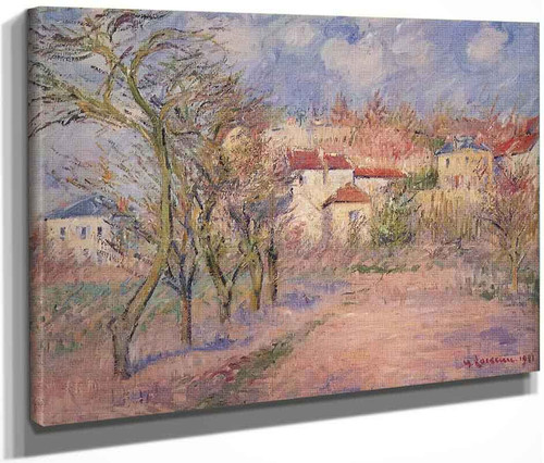 Spring In Herouville By Gustave Loiseau By Gustave Loiseau