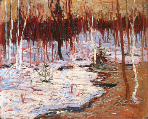 Spring Woods By Tom Thomson(Canadian, 1877 1917)