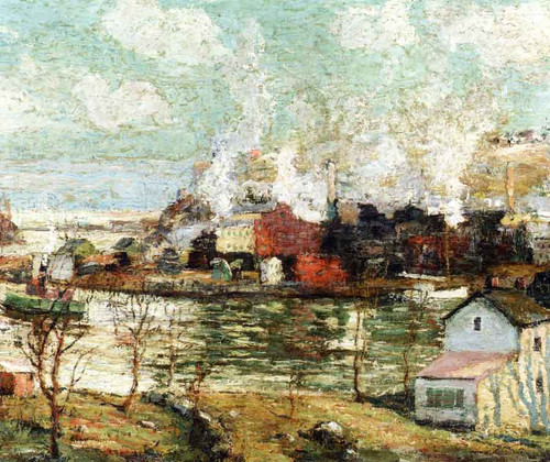 Spuyten Duyvil Creek By Ernest Lawson