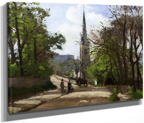 St. Stephen's Church, Lower Norwood By Camille Pissarro By Camille Pissarro