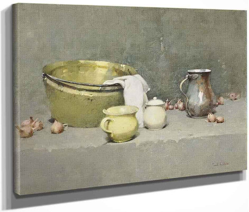 Still Life 1 By Emil Carlsen By Emil Carlsen