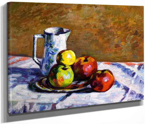 Still Life With Apples2 By Armand Guillaumin