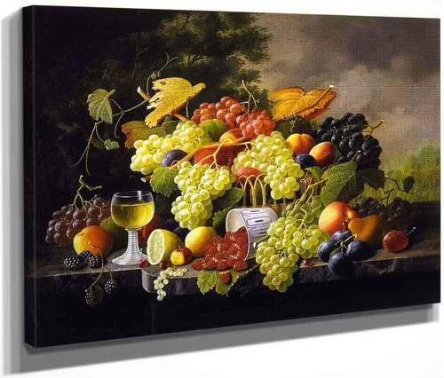 Still Life With Fruit16 By Severin Roesen