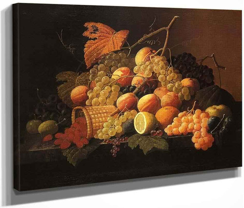 Still Life With Fruit4 By Severin Roesen