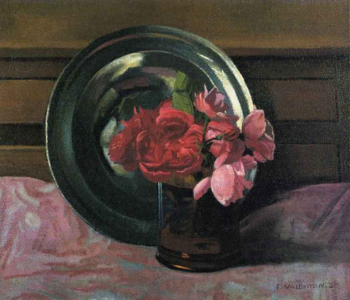 Still Life With Roses By Felix Vallotton
