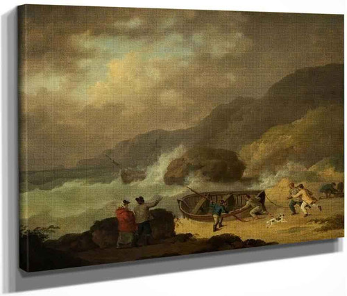 Storm And Wreck By George Morland