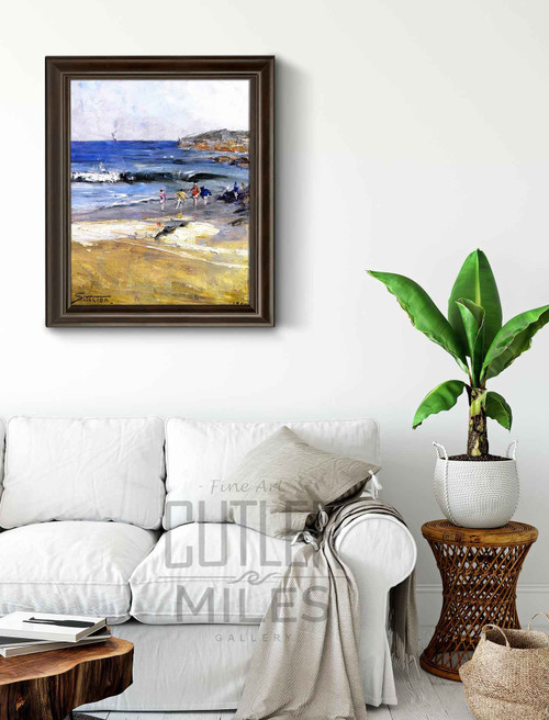 Beach Scene By Sir Arthur Streeton