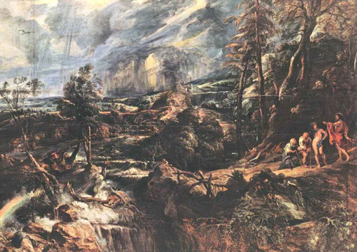 Stormy Landscape By Peter Paul Rubens By Peter Paul Rubens