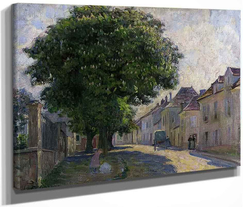 Street In The Village By Henri Lebasque By Henri Lebasque