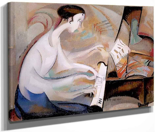 Study For Dukas Etude By Alice Bailly By Alice Bailly