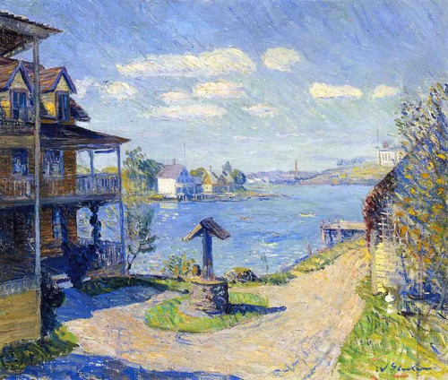 Summer Hotel By William James Glackens  By William James Glackens