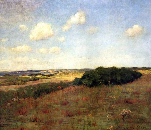 Sunlight And Shadow, Shinnecock Hills By William Merritt Chase By William Merritt Chase