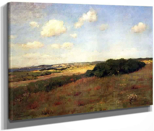 Sunlight And Shadow, Shinnecock Hills By William Merritt Chase By William Merritt Chase