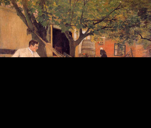 Sunlight And Shadow By William Merritt Chase By William Merritt Chase